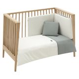 Jgo 2 Pcs.f.nordica Cuna 70 Magia Verde 110x170x3 Cm - Cambrass - imagen 2