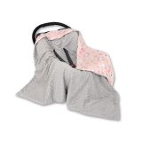 Manta de Coche Para Bebé My Sweet Baby - Ballerinas Rosa/Gris - imagen 3