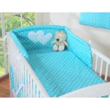 Set de Cuna 2 Piezas My Sweet Baby - Corazones Colgantes