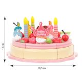 Tarta de Cumpleaños de Madera Iso trade - Juguete Creativo - imagen 3