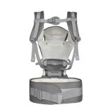 Portabebés 3 en 1 Kikkaboo Chloe Mesh Gris 2024 - imagen 3