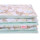Juego de Cuna My Sweet Baby - Ropa de Cuna con Hojas Beige - imagen 3