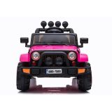 Coche eléctrico rosa BRD-7588 para paseos divertidos