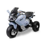 Moto eléctrica infantil Nitro azul Toyz con estable diseño de tres ruedas