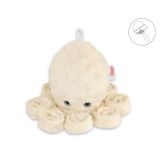 Pulpo Acogedor con Sonajero My Sweet Baby - Minky Puntos
