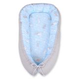 Cocoon Premium Reversible para Bebés My Sweet Baby - Conejitos Azules