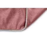 Manta de terciopelo rosa sucio 75x100 Sensillo