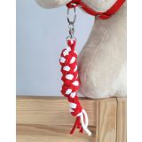 Correa para Caballo de Juguete My Sweet Baby - Blanco-Rojo