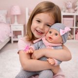 Muñeca interactiva con accesorios, 35 cm