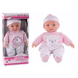Pijamas Rosa para Muñeca con Sombrero de Oso de Peluche