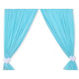 Cortinas para habitación de bebé My Sweet Baby - Corazones colgantes