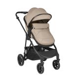 Carrito de Bebé 3en1 con Asiento Transformable Jean Beige Kikkaboo - imagen 2
