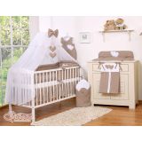 Red Mosquitera Grande para Cuna My Sweet Baby con Lazos - imagen 3