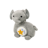 Elefante Proyector de Luz y Sonidos Plush Color Gris