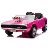 Coche de Batería Dodge Charger R/T Rosa 24V7Ah