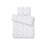 Juego de Cuna My Sweet Baby 2 pcs Algodón Nubes Grises - imagen 3