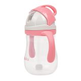Biberón con Pajita Akuku Rosa - Ideal para Bebés - imagen 3