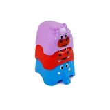 Pirámide de Animales con Tazas para Bebés
