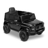Coche eléctrico Mercedes-Benz G580 negro Toyz en el jardín listo para conducir