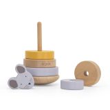 Torre apilable de madera Mrs. Mouse - Juguete Trixie - imagen 2