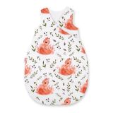 Cotton Sleeping Bag For Children, Size M, 3-12 Months, Tog 2.5, All-season - White Squirrel