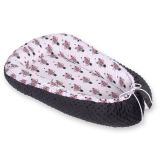 Cocoon Doble Cara Premium My Sweet Baby para Bebés - Rosa Cebra - imagen 3