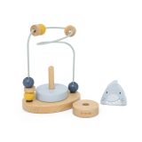 Laberinto de cuentas de madera Trixie - Mr. Shark para bebés - imagen 2