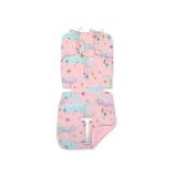 Colchoneta a doble cara para sillas de paseo My Sweet Baby - Moons Pink