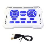 Controles del robot dinosaurio REX, ideal para aventuras en casa.