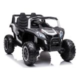 Coche de Batería YSA036 Blanco 4x4 de Lean cars para Bebés