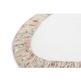 Sábana Bajera para Capazo de Bebé Sensillo Algodón Beige - imagen 2