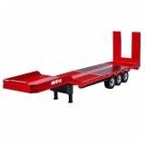Vista lateral del remolque Huina 1:18 para Scania 770S