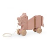 Juguete de arrastre Trixie fabricado en madera segura para niños
