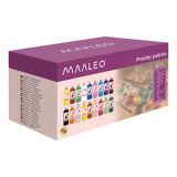Pinturas para cartel MAALEO 18 colores 500 ml - Set completo - imagen 3