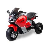 Motocicleta eléctrica infantil Nitro roja Toyz con tres ruedas estables