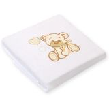 Manta de Fleece para Bebés - My Sweet Baby - Oso con Lazo Blanco - imagen 2