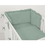 Protector de Cuna My Sweet Baby Universal con Volante Verde Pastel - imagen 2