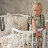 Cuna Wood 7 en 1 con Colchón Waldin Blanco