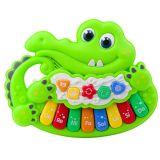 Piano Interactivo Cocodrilo con Luces y Sonidos - imagen 2