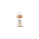 Biberón Philips avent Natural Response de 260 ml con tetina flexible que imita el pecho materno.