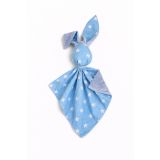 Doudou Conejito Minky y Algodón My Sweet Baby - Estrellas Azules