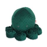 Cojín Octopus XXL de My Sweet Baby - Verde Botella con Lunares