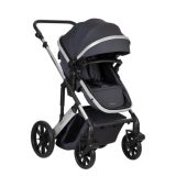 Carrito de bebé 3en1 Kikkaboo Darling Gris Oscuro 2024 - imagen 3