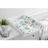 Cambiador suave Sensillo con recubrimiento de PVC en color forest.
