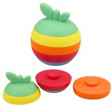 Juego de juguetes sensoriales de goma para toddlers, 16 piezas