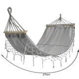 Hamaca de Jardín XXL Gardlov 200x150cm, Doble y Resistente - imagen 2
