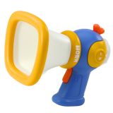 Megáfono Infantil con Cambiador de Voz y Efectos de Luz Azul