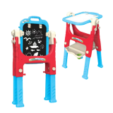 Tablero Educativo 5 en 1 con Silla y Accesorios Multifuncionales