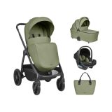 Carrito de Bebé 3en1 Verde Militar Kikkaboo Modena