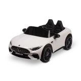 Coche eléctrico Mercedes SL63 Toyz en color blanco con luces LED